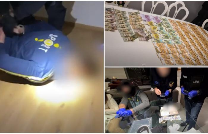 The final blow was dealt to the Kaunas “jerk” gang: 13 tons of drugs were found (video)