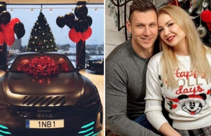 Natalia Bunke received a surprise from her husband Edgar: he gave a luxurious Audi with exclusive numbers