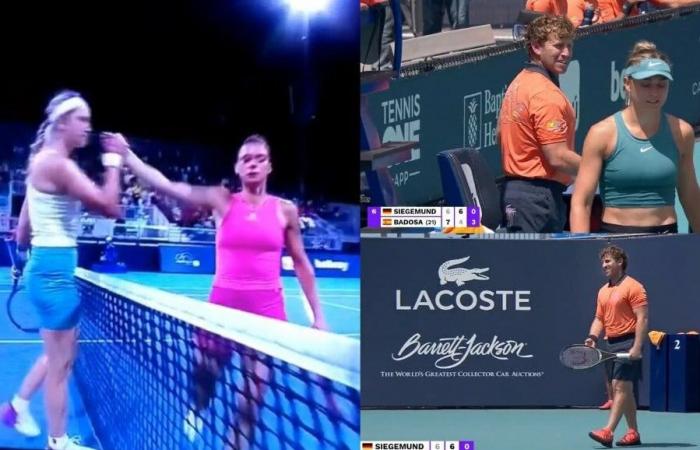 In Miami – the ball server who took the racket in his hands and C. Giorgi’s handshake with V. Azarenka almost ended with a slap