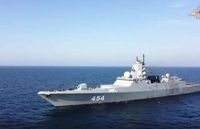 The Russian intelligence ship “Ivan Churs” was attacked by maritime drones
