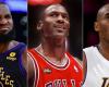NBA players voted for the best basketball player of all time