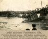 96 years ago, ice destroyed the Panemune bridge in Kaunas