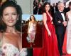 Catherine Zeta-Jones’ daughter surprised by appearing in the dress of her mother’s youth: netizens did not spare praise