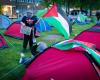Students protesting against the war in the Gaza Strip occupied UK university campuses