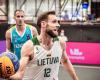 The Lithuanian men’s 3×3 basketball team started the Olympic selection victoriously