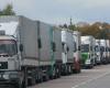 At the border with Belarus, trucks can wait in line for up to 100 hours