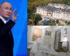 Secretly filmed images from the famous Putin mansion have been released