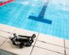A swimming coach drowned in the pool in front of his colleagues