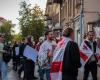 A protest was organized in Vilnius against the “foreign agents” law being considered in Sakartvele